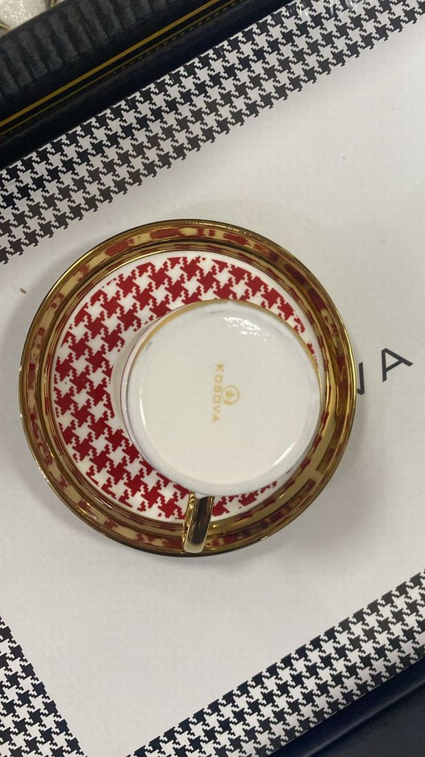 Kosova marka altılı kahve fincan takımı - Görsel 4