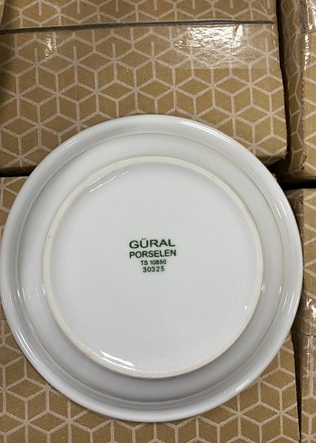 çukur tabak Kütahya porselen 12'li - Görsel 2