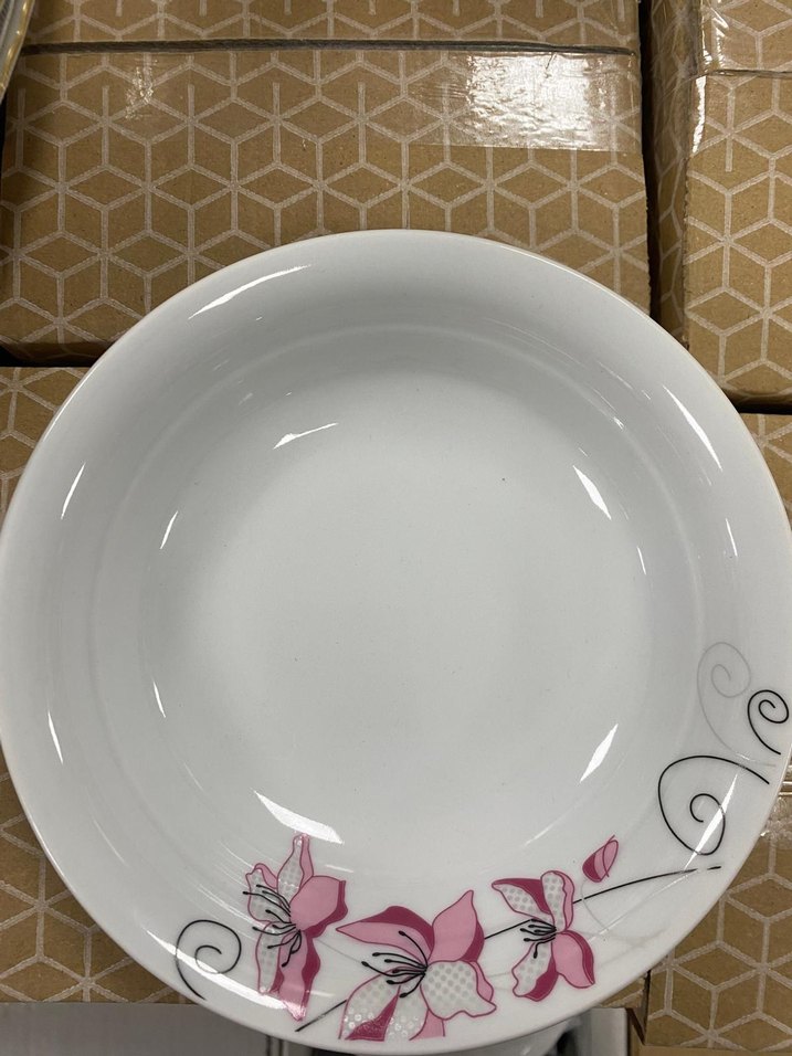 çukur tabak Kütahya porselen 12'li - Görsel 3