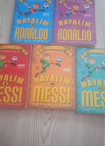 Hayalim Messi kitapları 5 adet adet fiyatı