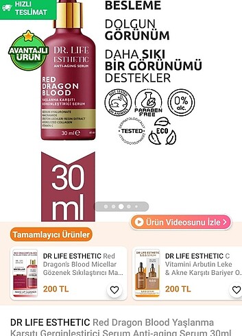 Diğer Cilt serumu