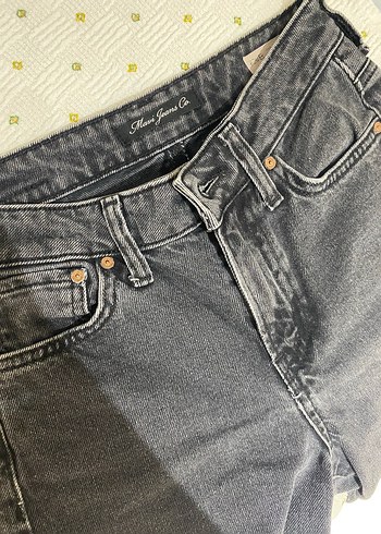 xs Beden Bol Kesim Midi Kot Pantolon