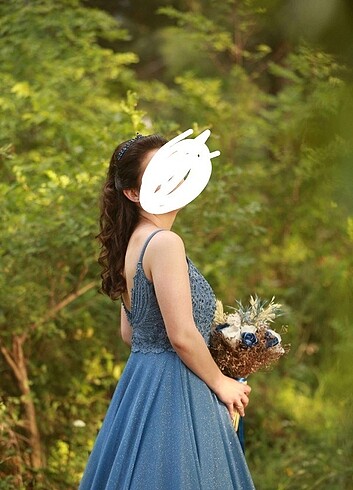 Diğer Nişan Elbisesi +çiçek +taç