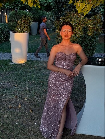 Diğer İpek abiye pullu elbise