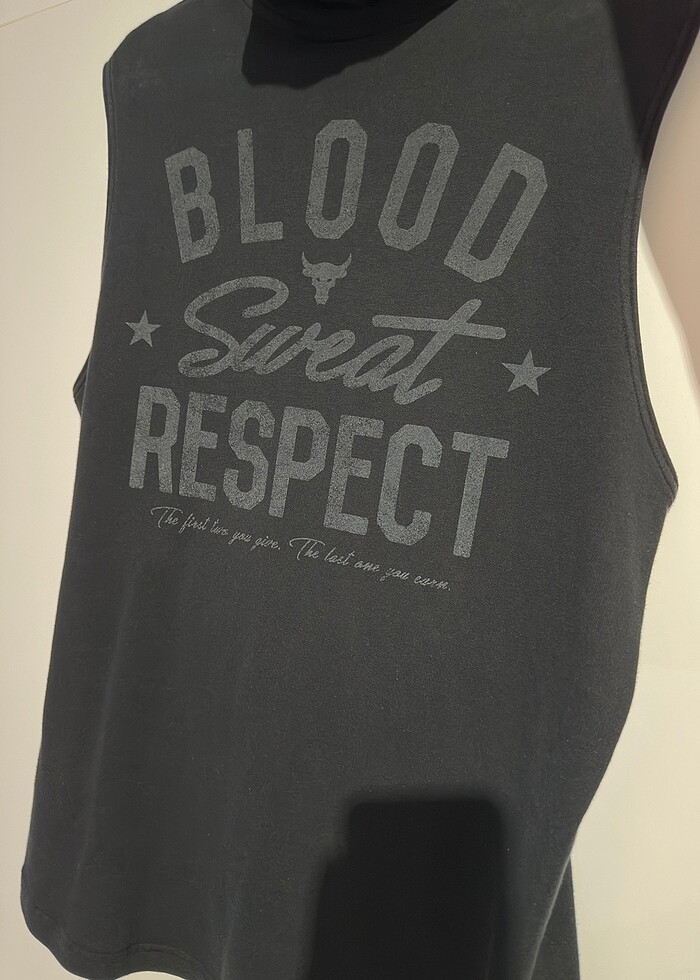 Under Armour Project Rock "Brahma Bull" Kolsuz Hoodie - M Beden - Görsel 3