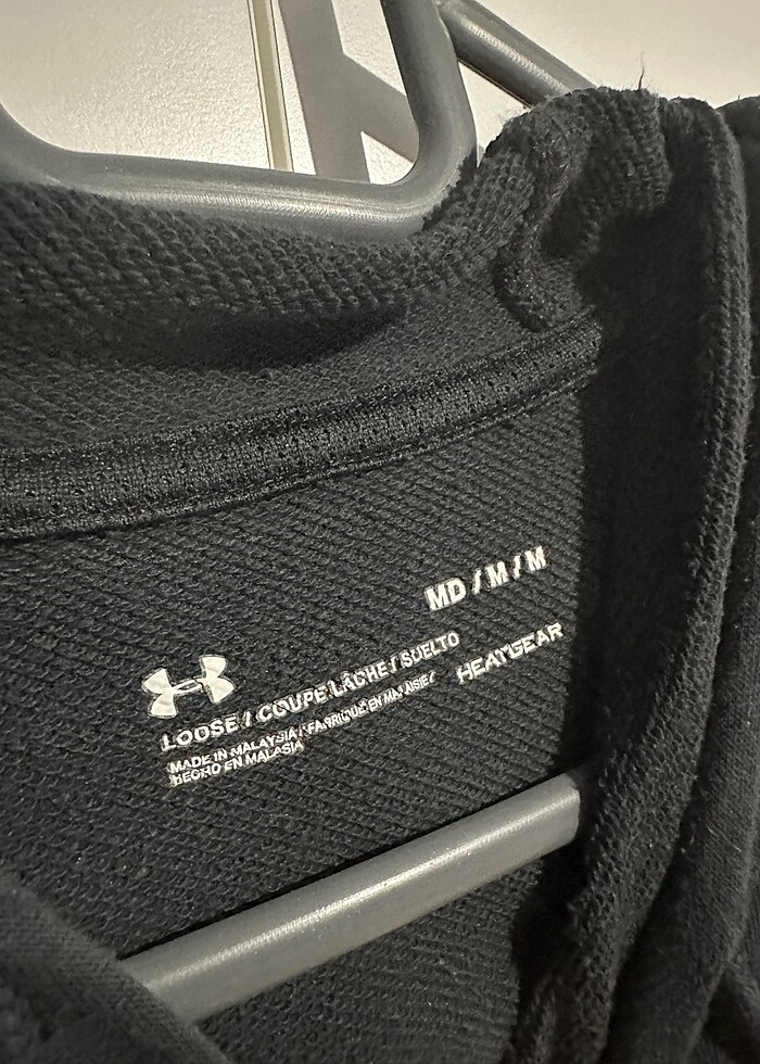 Under Armour Project Rock "Brahma Bull" Kolsuz Hoodie - M Beden - Görsel 4