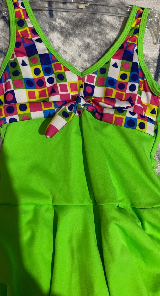 Renkli Pop Art Desenli çocuk Mini Mayo - Görsel 2