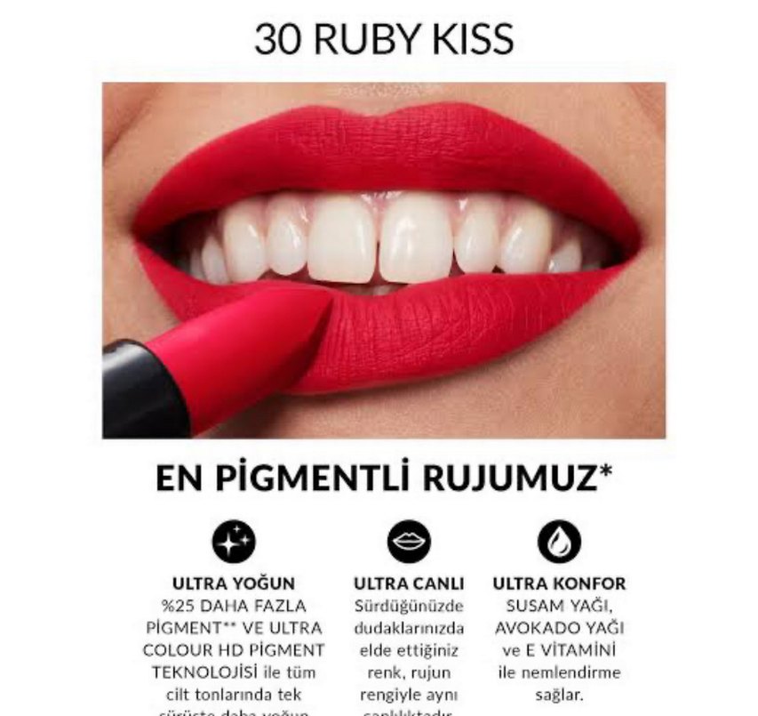 Avon ruj ruby kiss - Görsel 3