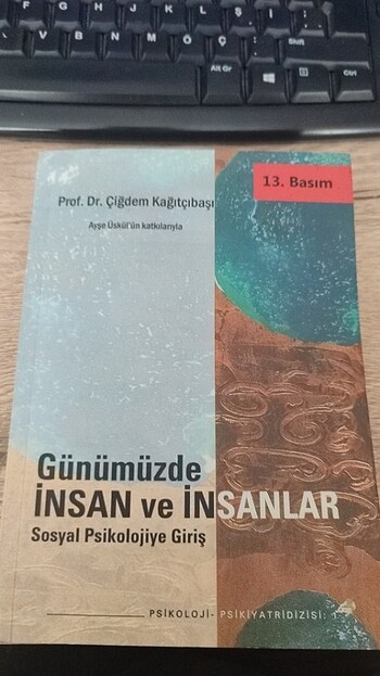 Günümüzde İnsan ve İnsanlar - Çiğdem Kağıtçıbaşı