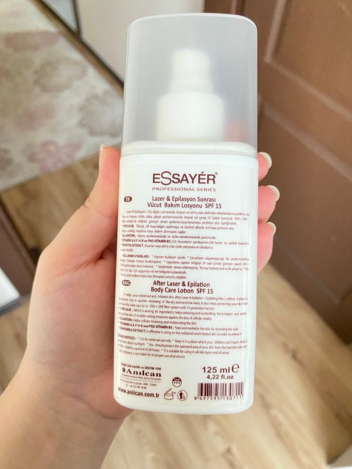Essayer Güneş Koruyucu Vücut Losyonu SPF 15 - Görsel 2