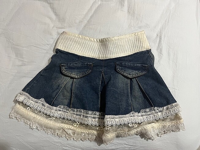 American Vintage Vintage mini kot etek