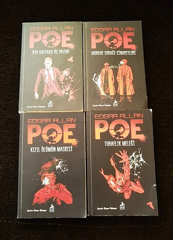 edgar allan poe kitapları