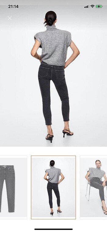 34 Beden Mango jean