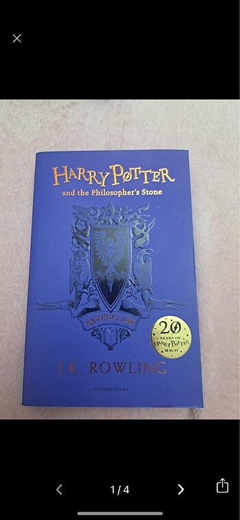 Harry potter philosophers stone ravenclow ozel baski