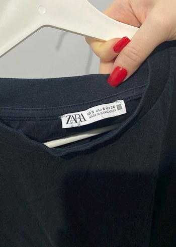 Siyah Kadın Kısa Kollu Tişört - Görsel 2