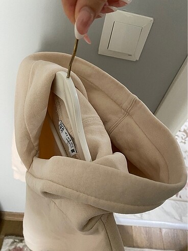 Zara kapüşonlu Sweatshirt - Görsel 5