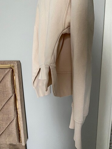 Zara kapüşonlu Sweatshirt - Görsel 7