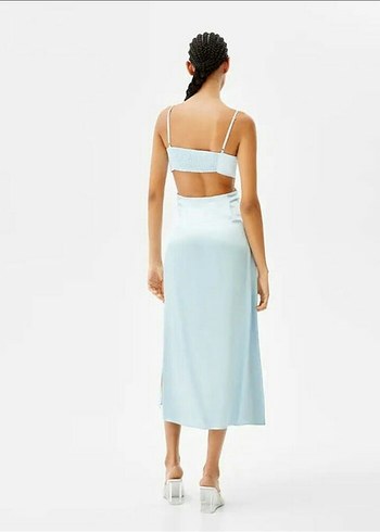 Bershka Bershka saten elbise