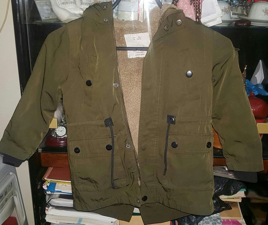 zara boys çocuk mont - Görsel 2