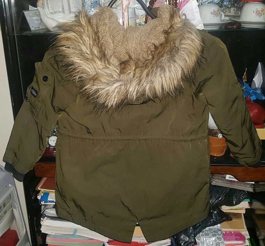 zara boys çocuk mont - Görsel 5