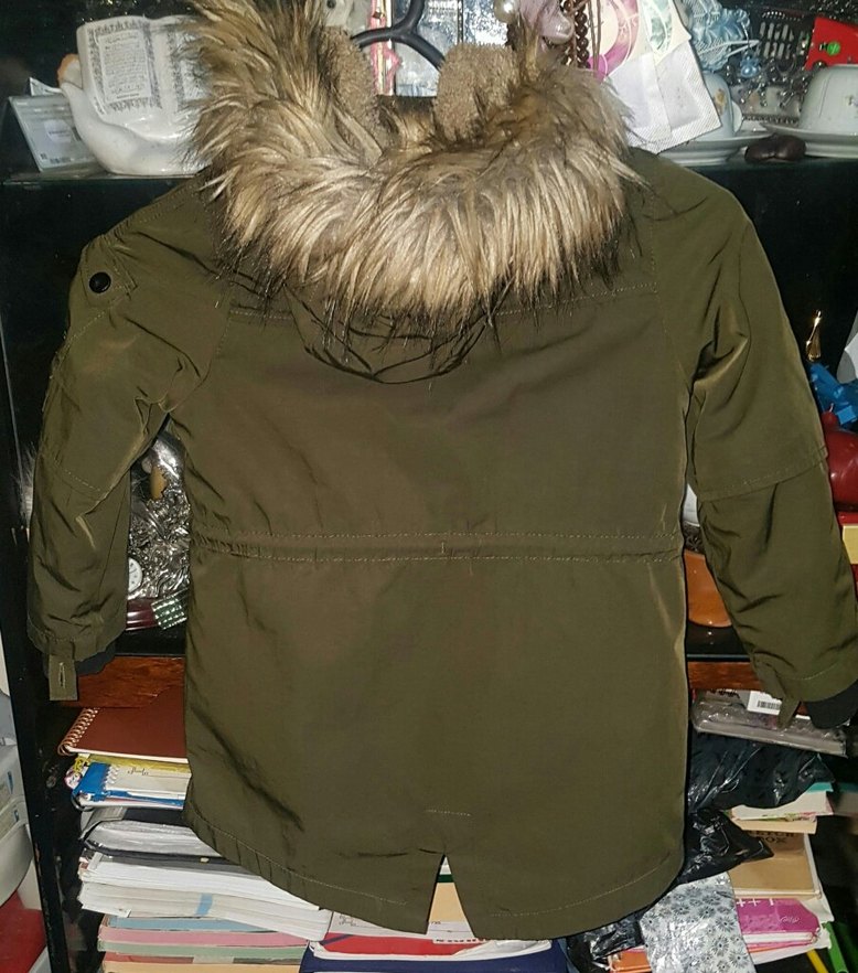 zara boys çocuk mont - Görsel 4