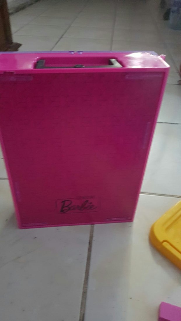 Barbie Pembe Oyuncak Dolap - Görsel 3