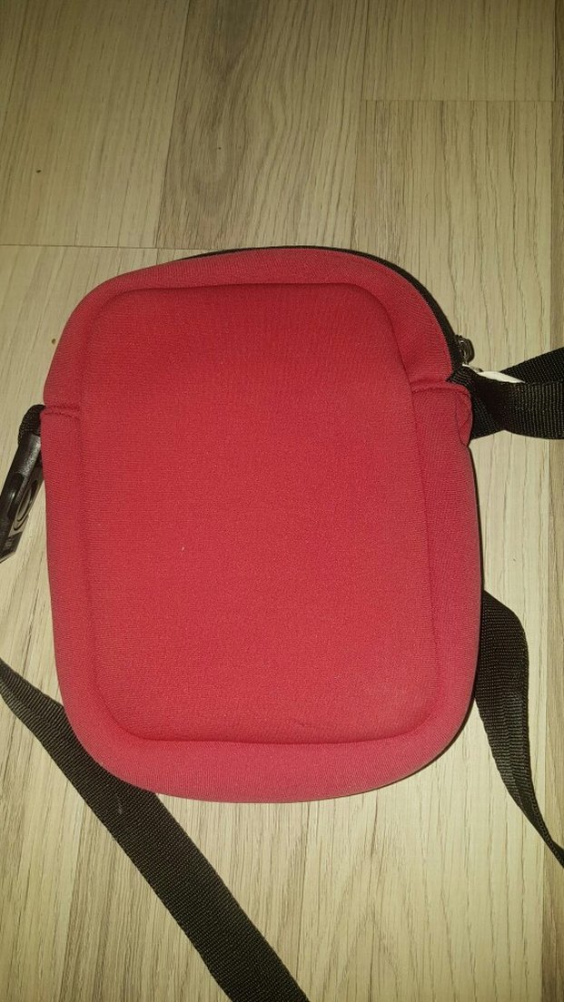 Kırmızı bebek biberon Çantası AVENT Logo - Görsel 3