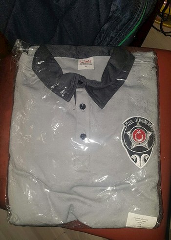 Gri Erkek Uzun Kollu Polo Tişört - Görsel 3