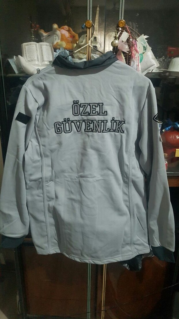 Gri Erkek Uzun Kollu Polo Tişört - Görsel 2