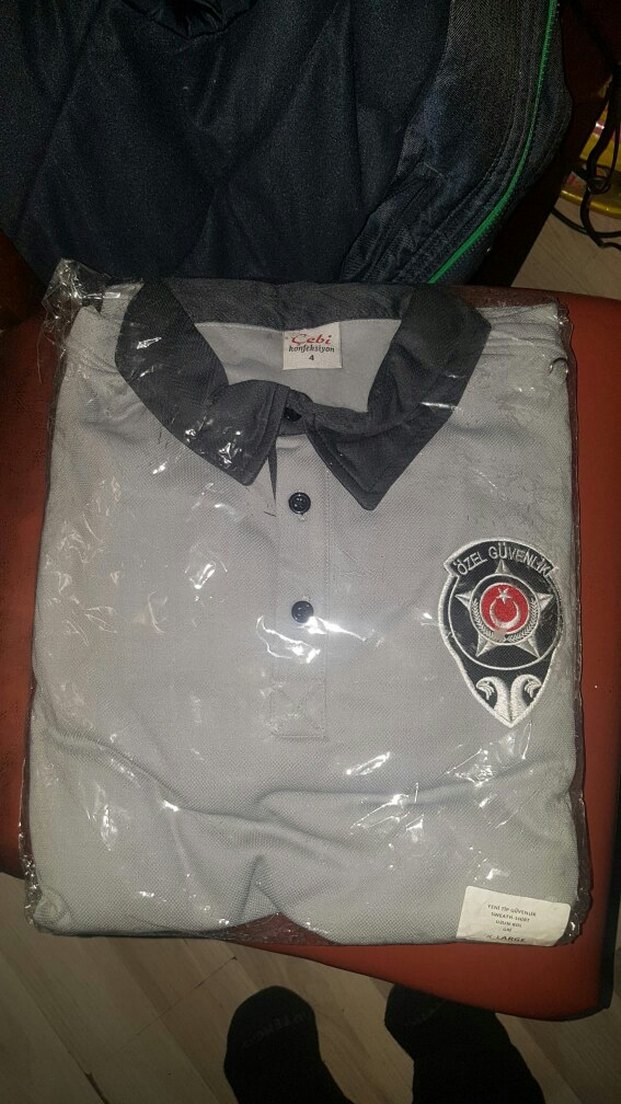 Gri Erkek Uzun Kollu Polo Tişört - Görsel 3