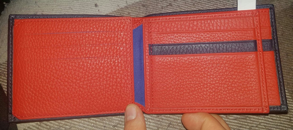 matmazel lacivert Deri Erkek Cüzdan - Görsel 4