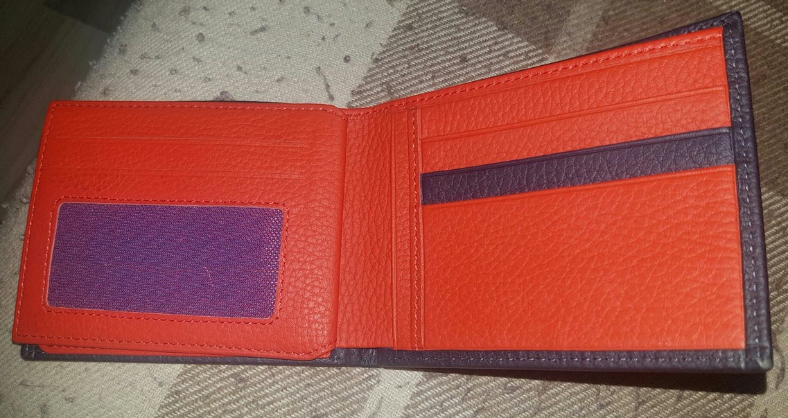 matmazel lacivert Deri Erkek Cüzdan - Görsel 3