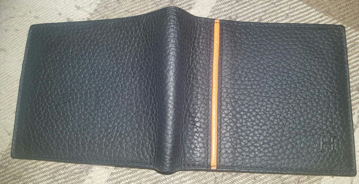 Hermes Erkek Deri Cüzdan - Görsel 2