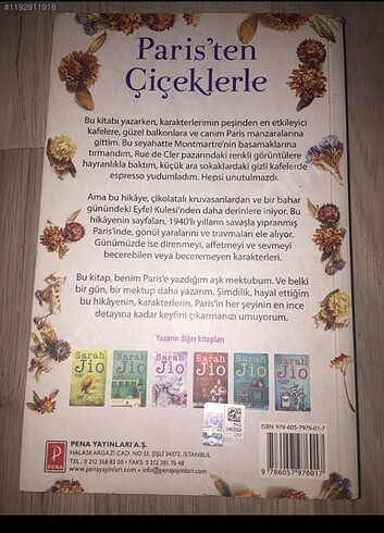  Paristen ciceklerle 