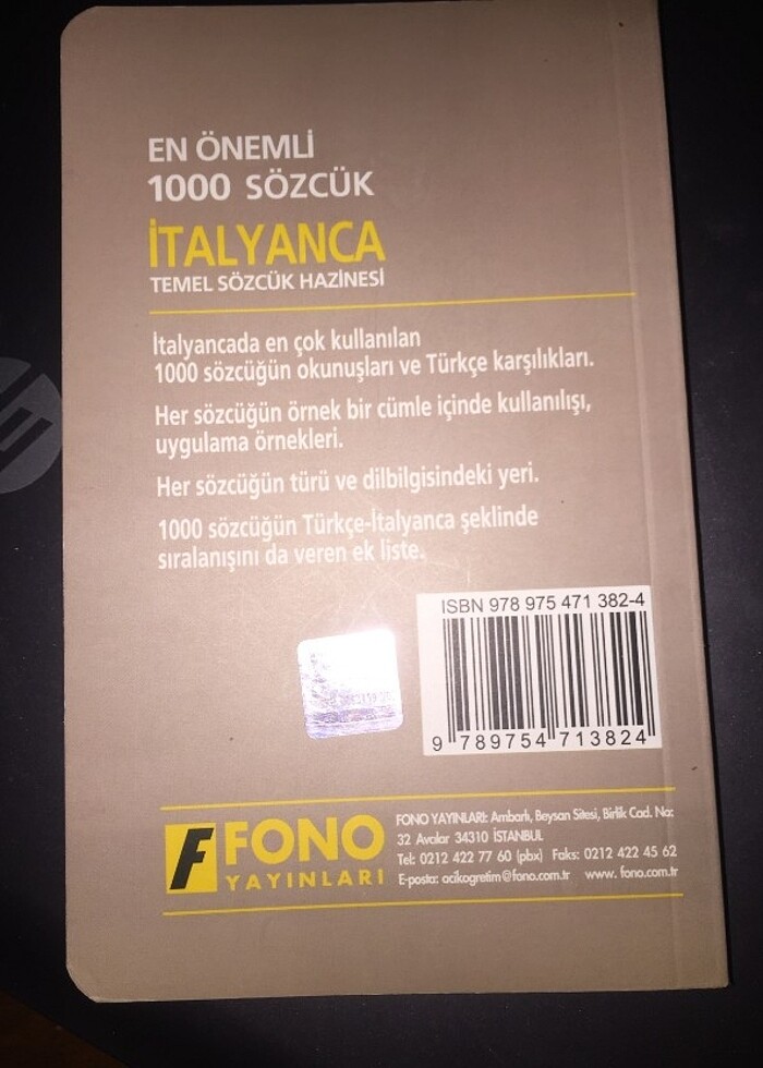 İtalyanca sözlük - Görsel 2