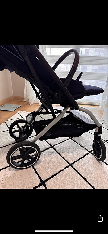 Diğer Beden lacivert Renk Cybex Eezy s twist+2 dark blue