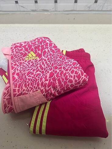 12-18 Ay Beden pembe Renk Adidas eşofman takımı
