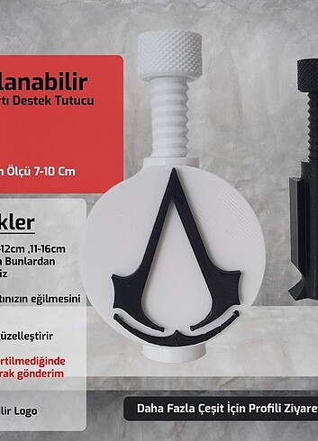 Ekran Kartı Destek Tutucu Assasins creed 