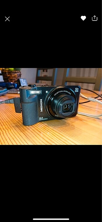 medion Dijital kamera flip kamera - Görsel 2