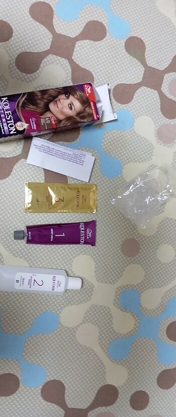 Diğer 6/0 koleston koyu kumral saç boyası