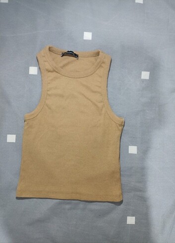 Halter Yaka Fitilli Crop