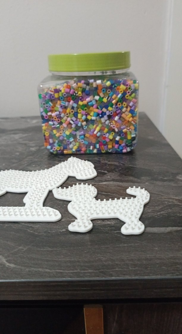 Çok Renkli Çocuk Boncuk Puzzle Seti - Görsel 2