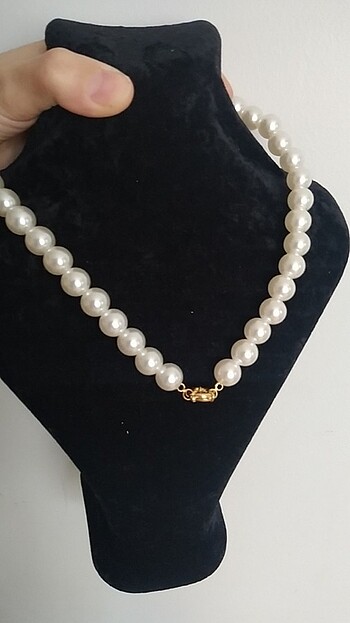 Diğer İncili kolye model 66 cm uzatmasiyla birlikte