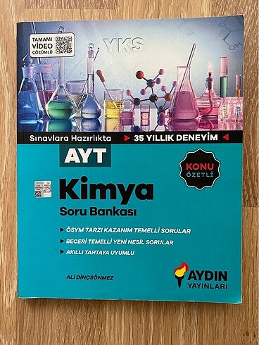 Aydın Yayınları Ayt Kimya Soru Bankası