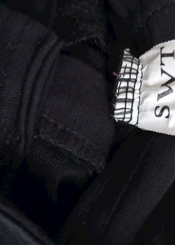 Kız Çocuk Siyah Payetli Dar Kesim Kot Pantolon - Görsel 5