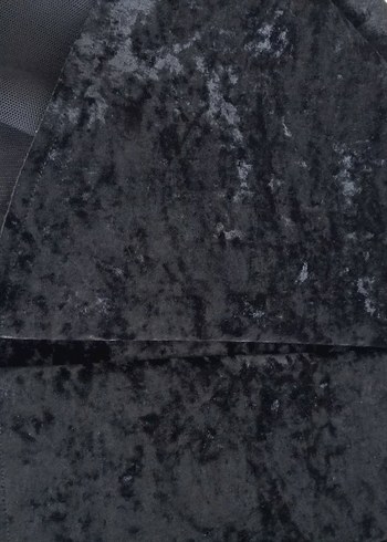 Siyah Kadın Mini Goth Etek Fırfırlı - Görsel 5