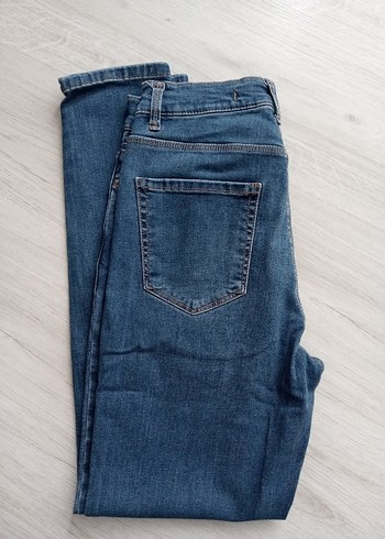 LCW Jeans Düğmeli Mavi Kadın kot - Görsel 3