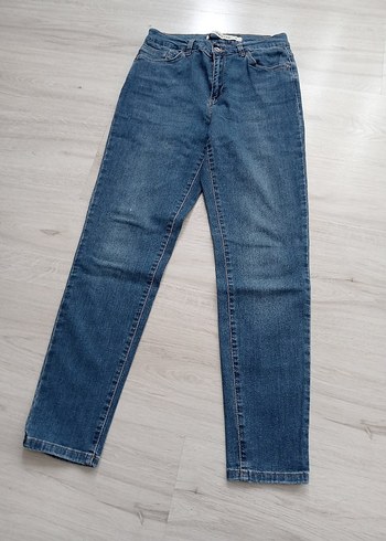 LCW Jeans Düğmeli Mavi Kadın kot - Görsel 4
