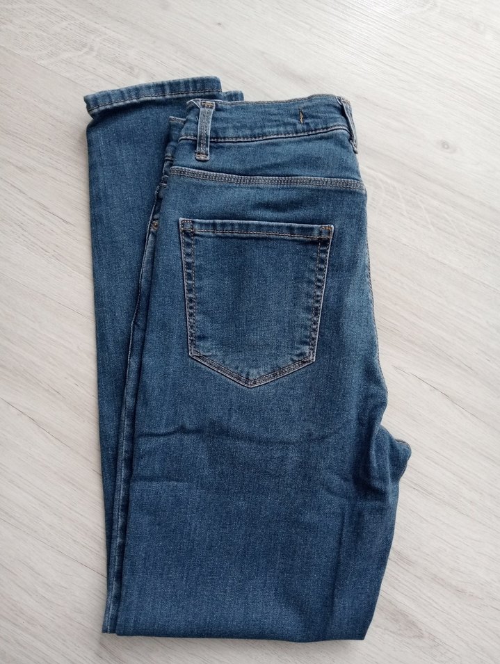 LCW Jeans Düğmeli Mavi Kadın kot - Görsel 3