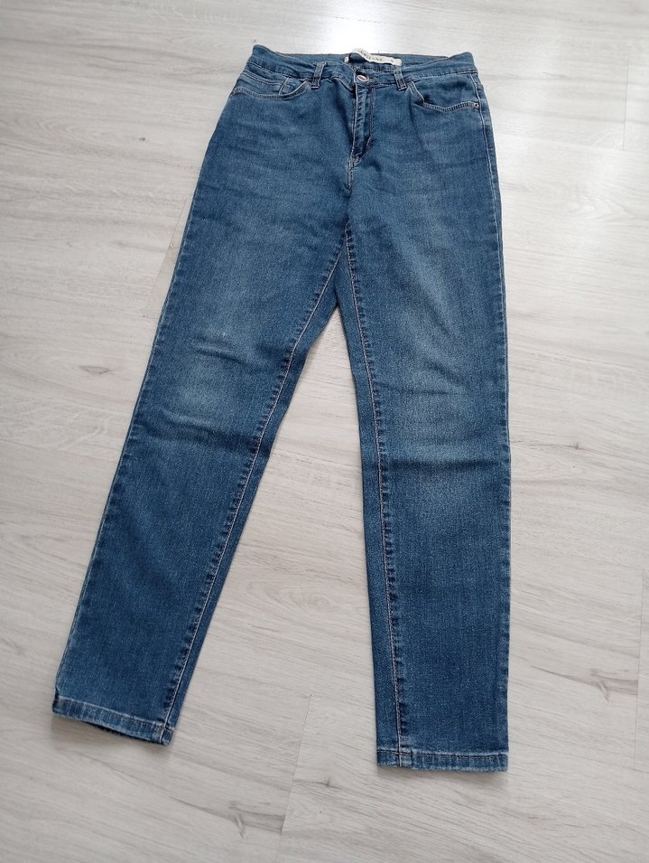LCW Jeans Düğmeli Mavi Kadın kot - Görsel 4